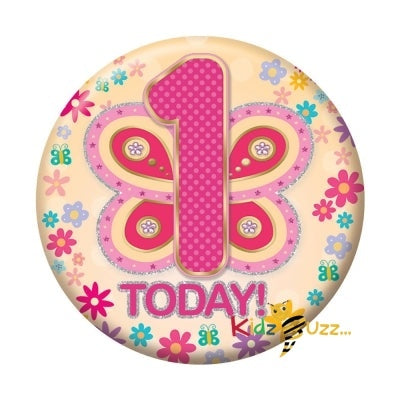 Birthday Badges For Infants Age 01 Year