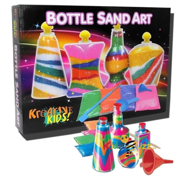 Bottle Sand Art For Kids