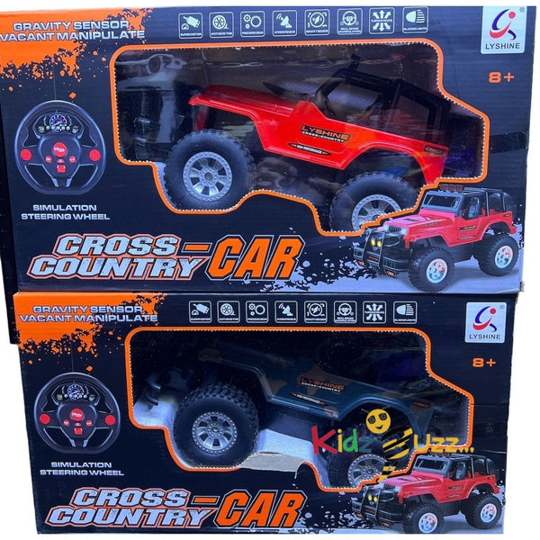 Remote Control Jeep Cross Country Car 1 :13 Toy Best Gift For Kids