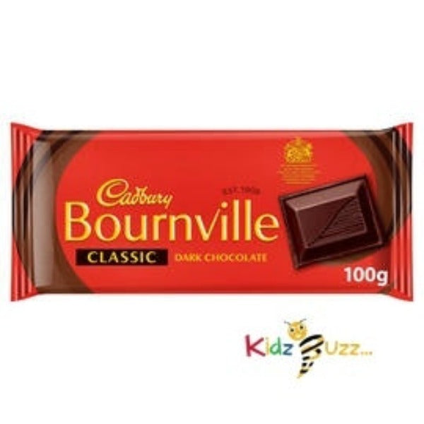 Cadbury Bournville Classic Dark Chocolate Bar 100G Pack of 3