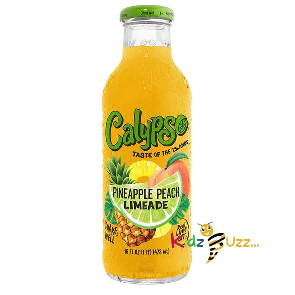 Calypso Pineapple Peach Limeade 473ml x 12 Pcs Drink