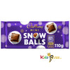 Cadbury Mini Snowballs Chocolate Bar 110g Pack Of 12