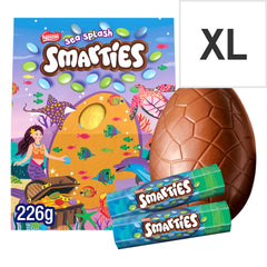 Smarties Sea Splash Chocolate Easter Egg 226G (Pack Of 2)