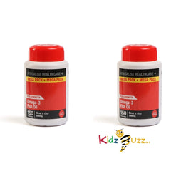 Revitalise Healthcare+ Omega 3 Fish Oil 1000mg Capsules