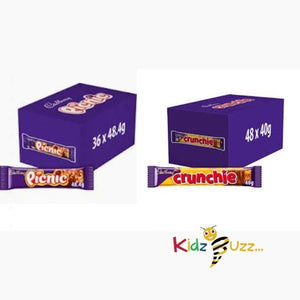Cadbury Crunchie & Picnic Chocolate Hamper (Pack Of Each Chocolate BOX)