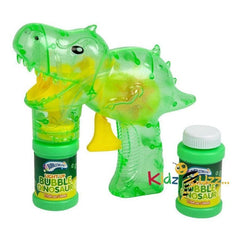 Dino Light Up Bubble Gun