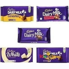 Mystery Dairy Milk Chocolate Gift Hamper Bundle - 10 Bars
