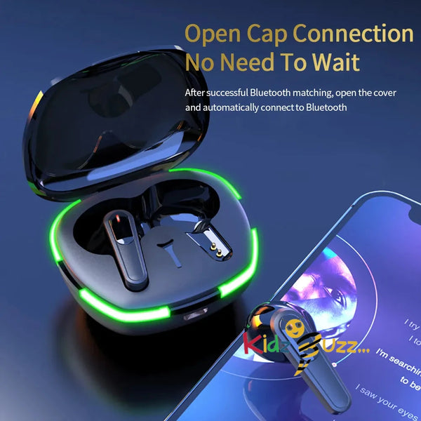 Pro60 Wireless Bluetooth Earphones With Case