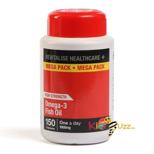 Revitalise Healthcare+ Omega 3 Fish Oil 1000mg Capsules