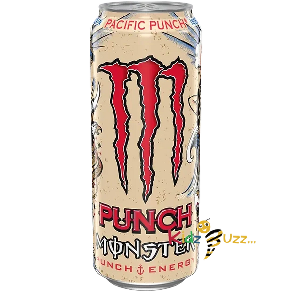New MONSTER Energy Pacific Punch Energy Drink New Flavour 500ML Pack of 12