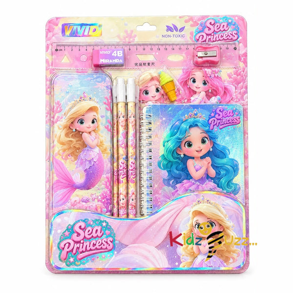 SEA PRINCESS COLOUR SET - kidzbuzzz