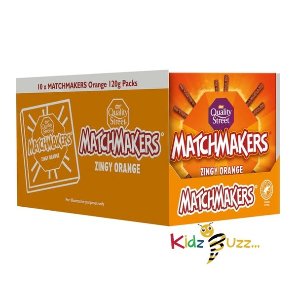 Quality Street Matchmakers 120g - Zingy Orange x 10