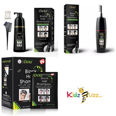 Instant Black Hair Shampoo, Hair Dye Shampoo for Men And Women, Easy to Use 3 Pack Combo