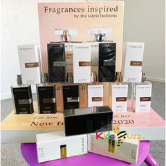 Assorted His and Hers Yodeyma Perfume and Cologne Gift Bundle – 2 x 50ml Fragrances