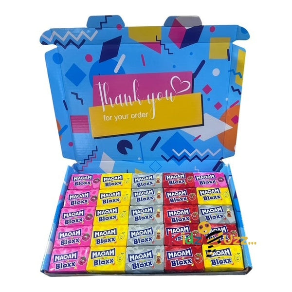 Mini Maoam Bloxx Fruit Chews Wrapped Sweets Party Bag Retro Pack Of 25