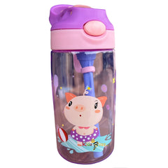Water Bottle Pink Pig 480ml