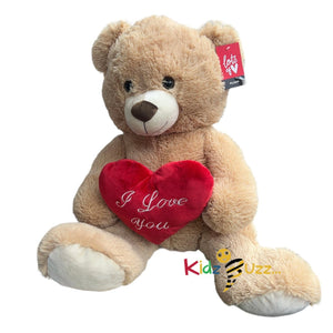 Teddy Bear Plush With Heart 50-55cm Approx Soft Toy Valentine Gift