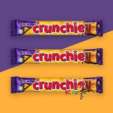 Cadbury Crunchie Chocolate Bars - Box of 48 Exp - 25.07.23