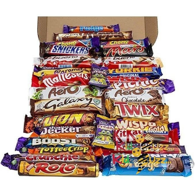 Mega Choco Mega Chocolate Gift Hamper, Different Full Size Chocolate Bars Massive