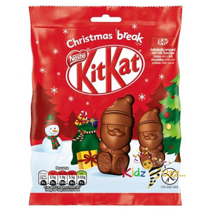 Kit Kat Santa Milk Chocolate Sharing Bag 55G Pack Of 5