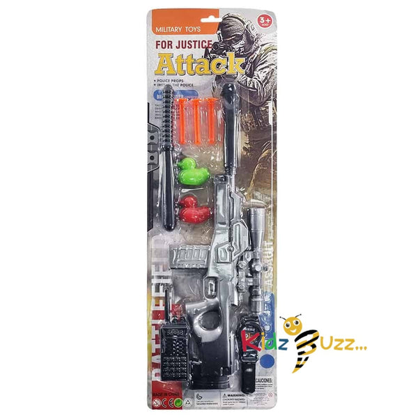 Lg Justice Attack Duck Shoot Rifle Set