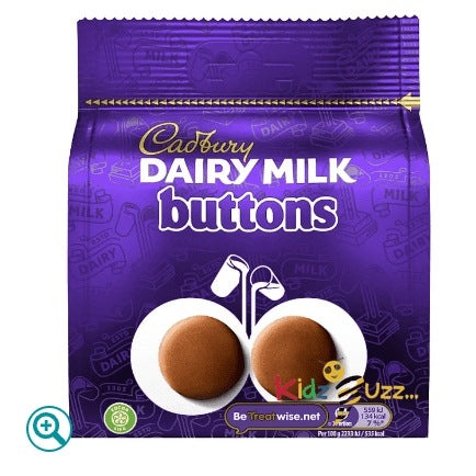 Cadbury Dairy Milk Buttons, Pack of 3 Chocolate Buttons