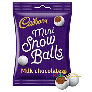 Mini Snowballs Chocolate Bag 80g Pack Of 3