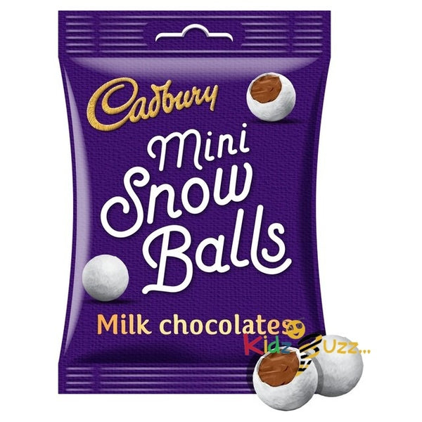 Mini Snowballs Chocolate Bag 80g Pack Of 3