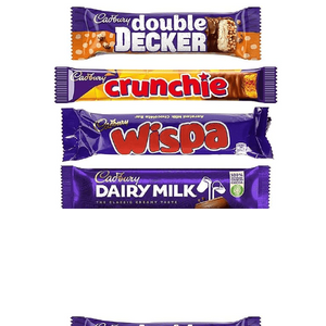 Christmas Hamper Chocolates Double Decker, Crunchie, Wispa + Mix Bars (38 Bars)