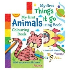 My First Animals & Things Colouring Book 24x17cm
