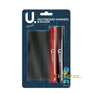 Whiteboard Markers & Eraser- Stationery Set