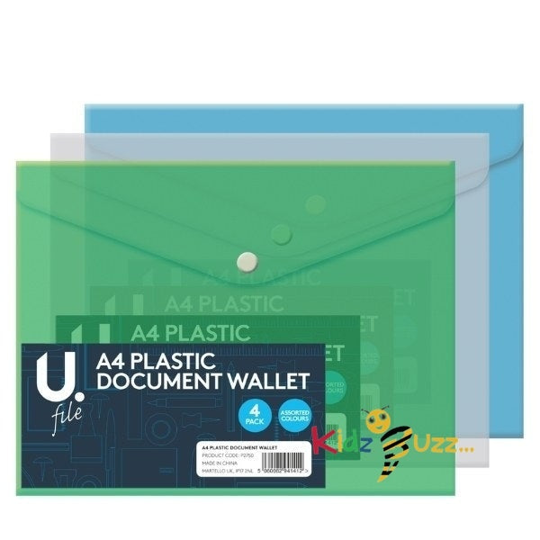 A4 plastic Document