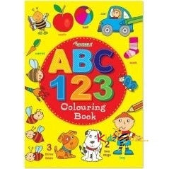 Learning Colouring Book ABC/123