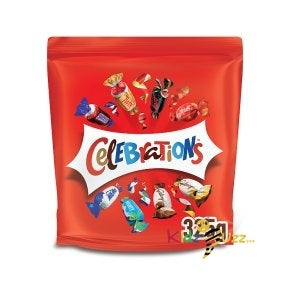 Celebrations Milk Chocolates Pouch 325g Pack Of 3