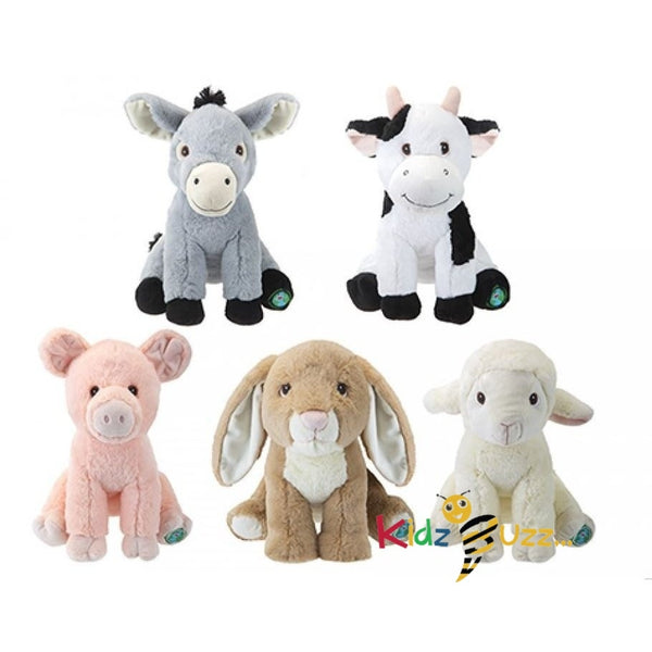 Your Planet Eco Plush Barnyard 11" Soft Toy For Kids