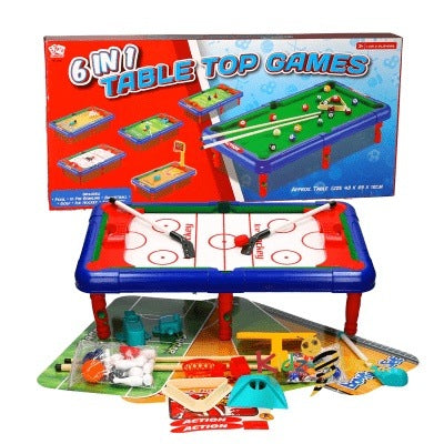 6 In 1 Table Top Games For Kids