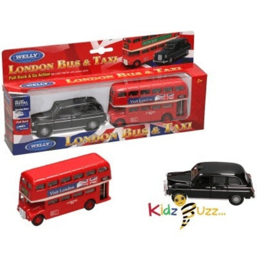London Taxi And Bus Toy For Kids