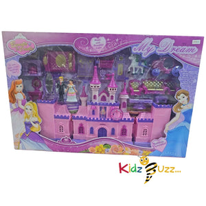 Funny Dream Castle House -Castle Role-3 Character -Best Gift For Girls 3+ages