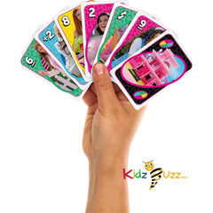 UNO Barbie The Movie Card Game Inspired by the Movie, Fun for Family Game Night