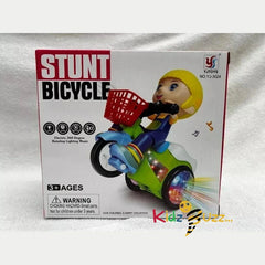 Kids Electric Spinning Stunt Bicycle Toy