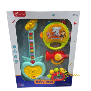 Rattles & Guitar Baby Toys