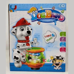 Cute Toy Dog Band Light & Music Toy