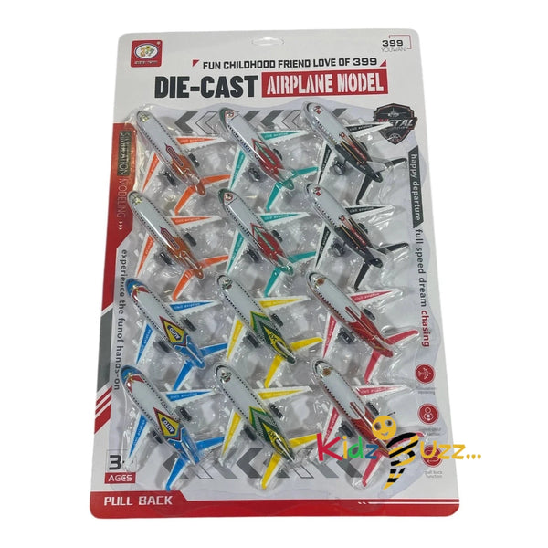 12 Pack Airplane Model Toys for Kids