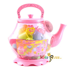 19 Pcs Kids Tea Pot Play Set