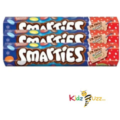 SMARTIES Milk Chocolate Giant Tube 120g Pack Of 3