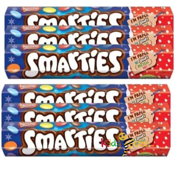 SMARTIES Milk Chocolate Giant Tube 120g Pack Of 6