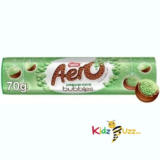 Aero Peppermint Bubbles Giant Tube 70G 3 Pack