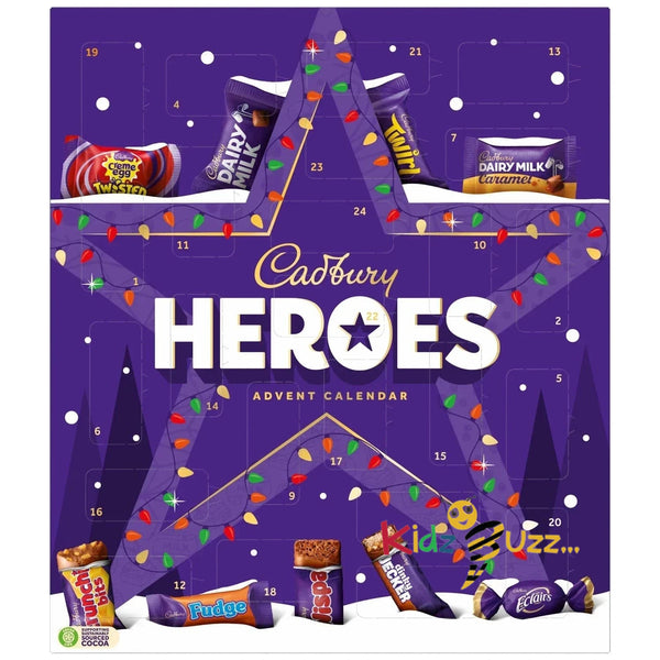 Cadbury Heroes Chocolate Advent Calendar 230g