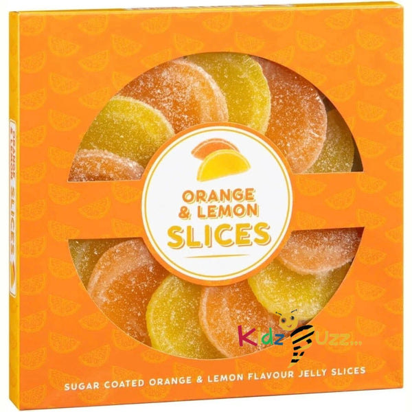 Jelly Slices Sugar Coated Slices Orange and Lemon 110g Pack Of 2