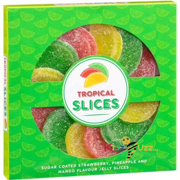 Jelly Slices Sugar Coated Slices Tropical 110g Pack Of 2